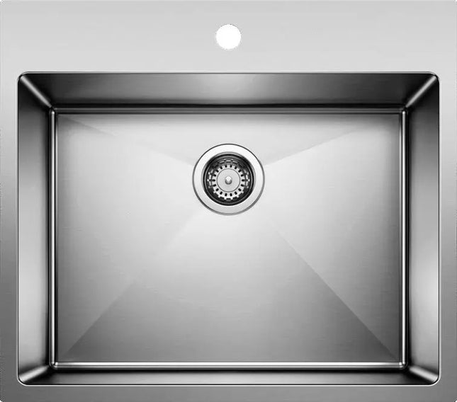 Blanco Quatrus R15 Dual Mount Laundry Sink 18 Gauge Stainless Steel - Plumbing Market