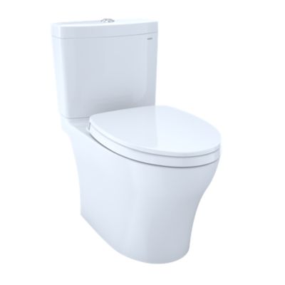 Toto Aquia IV Two Piece Elongated Dual Flush Toilet Less Seat - Plumbing Market