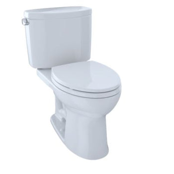 Toto Drake II Two-piece Elongated Toilet Less Seat 1.28 Gpf (Reliable Toilets)