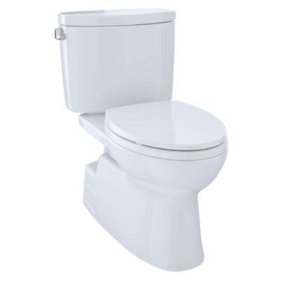 Toto Vespin II Two Piece Elongated 1.28 GPF Toilet Less Seat - Plumbing Market