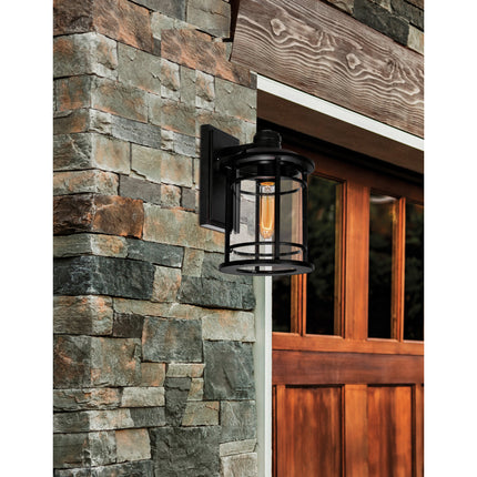 CWI Lighting Belmont 1 Light Outdoor Black Wall Lantern 0096W7-1-101 - Plumbing Market