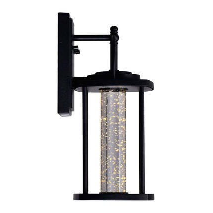 CWI Lighting Greenwood LED Outdoor Black Wall Lantern 0407W7-1-101 - Plumbing Market