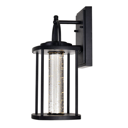 CWI Lighting Greenwood LED Outdoor Black Wall Lantern 0407W7-1-101 - Plumbing Market