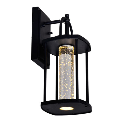 CWI Lighting Greenwood LED Outdoor Black Wall Lantern 0407W7-1-101 - Plumbing Market