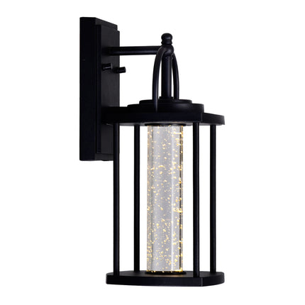 CWI Lighting Greenwood LED Outdoor Black Wall Lantern 0407W7-1-101 - Plumbing Market