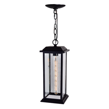 CWI Lighting Blackbridge 1 Light Outdoor Black Pendant 0409P6-1-101 - Plumbing Market