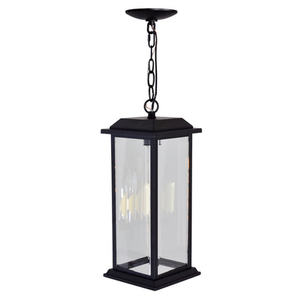 CWI Lighting Blackbridge 1 Light Outdoor Black Pendant 0409P6-1-101 - Plumbing Market