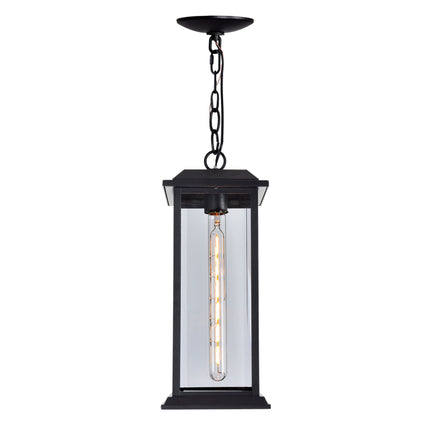 CWI Lighting Blackbridge 1 Light Outdoor Black Pendant 0409P6-1-101 - Plumbing Market