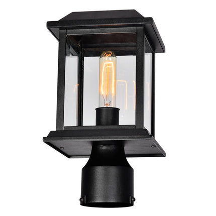 CWI Lighting Blackbridge 1 Light Outdoor Black Lantern Head 0409PT6-1-101 - Plumbing Market