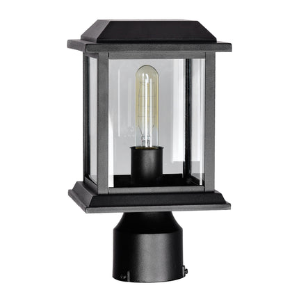 CWI Lighting Blackbridge 1 Light Outdoor Black Lantern Head 0409PT6-1-101 - Plumbing Market