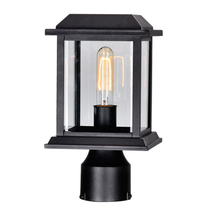 CWI Lighting Blackbridge 1 Light Outdoor Black Lantern Head 0409PT6-1-101 - Plumbing Market