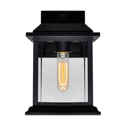 CWI Lighting Blackbridge 1 Light Outdoor Black Wall Lantern 0409W8-1-101 - Plumbing Market