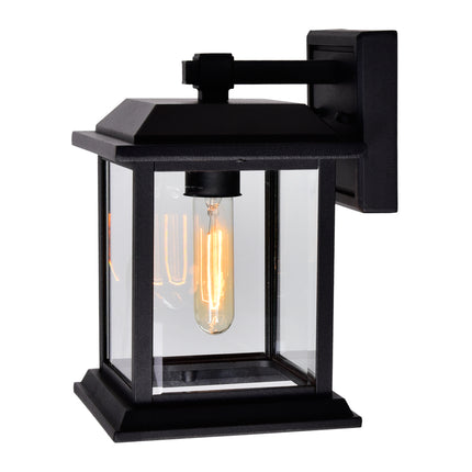 CWI Lighting Blackbridge 1 Light Outdoor Black Wall Lantern 0409W8-1-101 - Plumbing Market