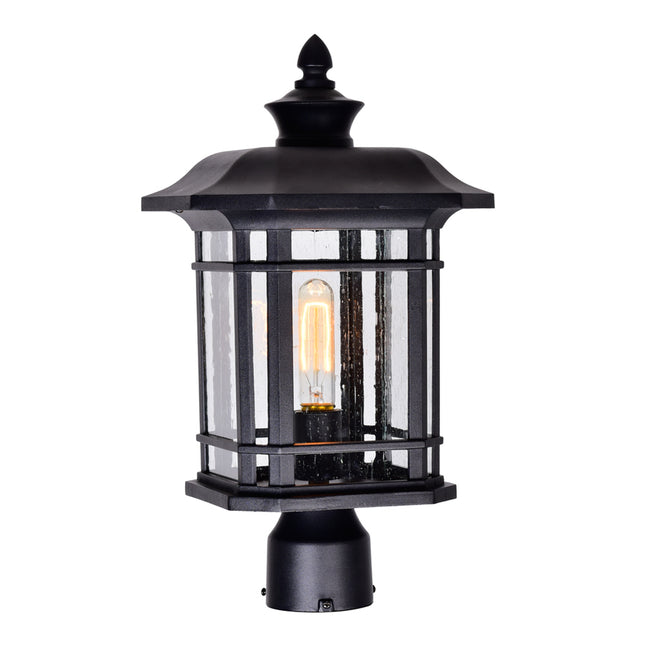 CWI Lighting Blackburn 1 Light Outdoor Black Lantern Head 0411PT9-1-101 - Plumbing Market