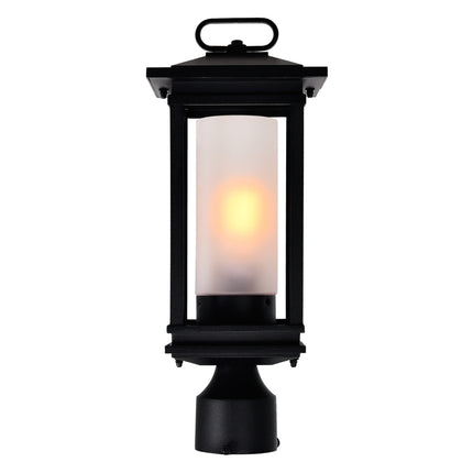 CWI Lighting Granville 1 Light Black Outdoor Lantern Head 0412PT7-1-101 - Plumbing Market