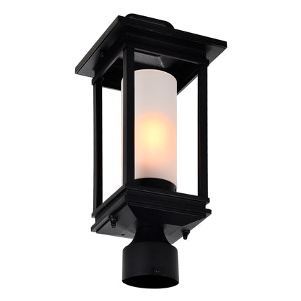 CWI Lighting Granville 1 Light Black Outdoor Lantern Head 0412PT7-1-101 - Plumbing Market