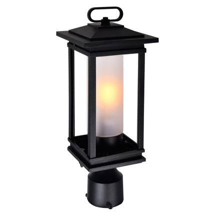 CWI Lighting Granville 1 Light Black Outdoor Lantern Head 0412PT7-1-101 - Plumbing Market