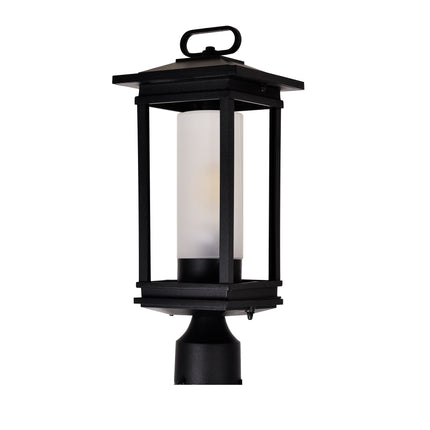 CWI Lighting Granville 1 Light Black Outdoor Lantern Head 0412PT7-1-101 - Plumbing Market