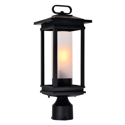 CWI Lighting Granville 1 Light Black Outdoor Lantern Head 0412PT7-1-101 - Plumbing Market