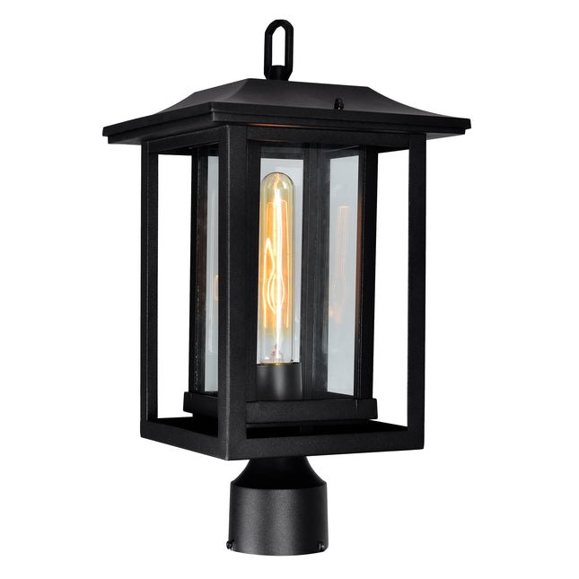 CWI Lighting Winfield 1 Light Black Outdoor Lantern Head 0414PT10-1-101 - Plumbing Market