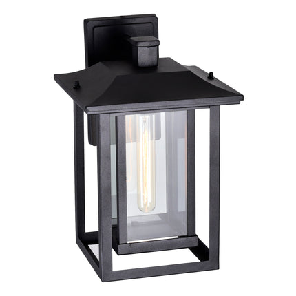 CWI Lighting Winfield 1 Light Black Outdoor Wall Light 0414W10-1-101 - Plumbing Market