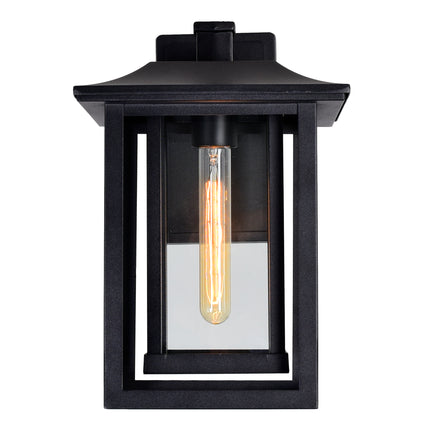 CWI Lighting Winfield 1 Light Black Outdoor Wall Light 0414W10-1-101 - Plumbing Market