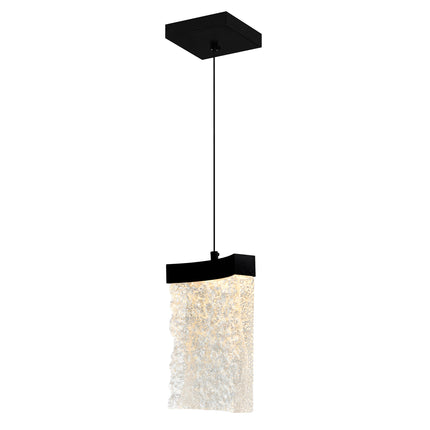 CWI Lighting Lava Integrated LED Black Mini Pendant 1587P6-1-101 - Plumbing Market