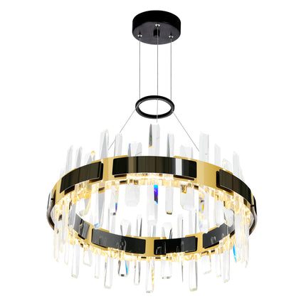 CWI Lighting Aya LED Integrated Pearl Black Chandelier 1592P24-612 - Plumbing Market