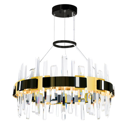 CWI Lighting Aya LED Integrated Pearl Black Chandelier 1592P24-612 - Plumbing Market