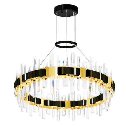 CWI Lighting Aya LED Integrated Pearl Black Chandelier 1592P32-612 - Plumbing Market