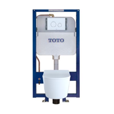 Toto RP Wall Hung Toilet In Wall Tank System 1.28 and 0.9 Gpf - Plumbing Market