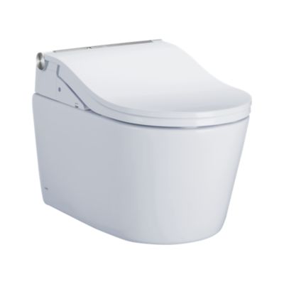 Toto RP Washlet Wall Hung With Auto Flush 1.28 and 0.9 GPF Toilet - Plumbing Market