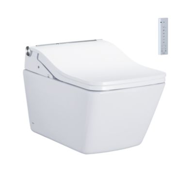 Toto Sp Washlet+ SW Wall Hung Elongated Toilet 1.28 Gpf Auto Flush - Plumbing Market