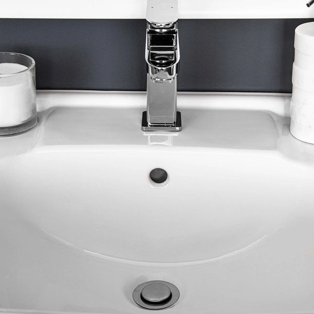 Contrac Caprice Pedestal Sink TOP With Single Hole (Sink Only) - Plumbing Market