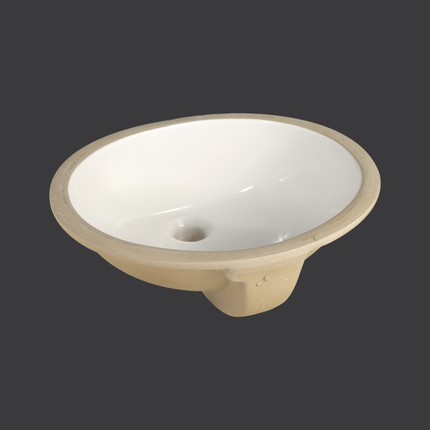 CONNOR OVAL 17"X14" UNDERMOUNT SINK - 4210CFYW Plumbing Market