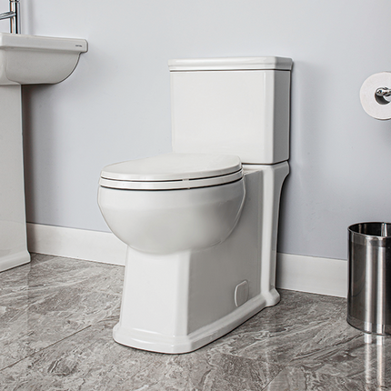 CONTRAC VIEIRA 4.8L UNLINED TANK AND ELONGATED BOWL TOILET SET CONTRAC