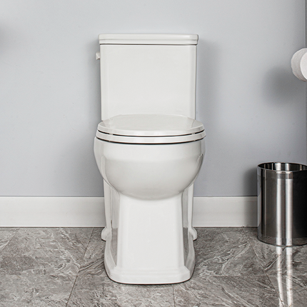 CONTRAC VIEIRA 4.8L UNLINED TANK AND ELONGATED BOWL TOILET SET CONTRAC