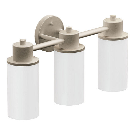 Moen Iso Brushed Nickel Bath Light  DN0763BN - Plumbing Market