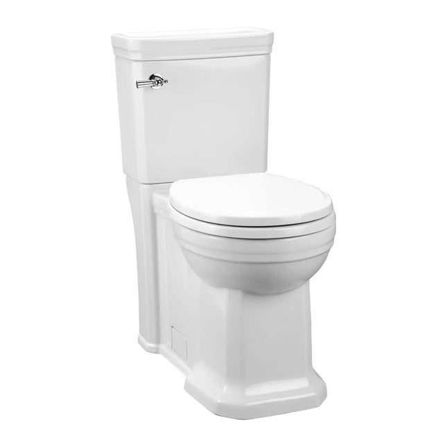 DXV Fitzgerald Two Piece Chair Height Round Front Toilet With Seat - Plumbing Market