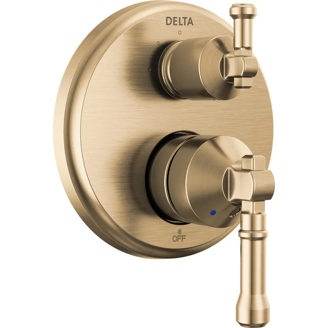 Delta 14 Series Integrated Diverter Trim 3-Set T24884-CZ-PR - Plumbing Market