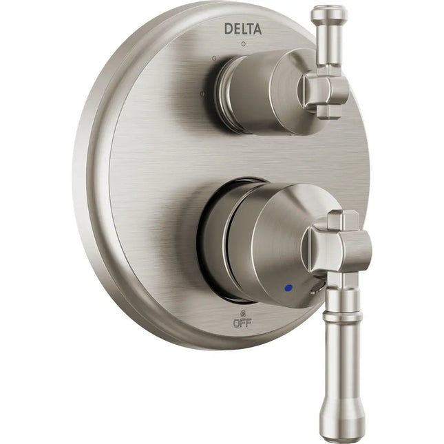 Delta 14 Series Integrated Diverter Trim 3-Set T24884-SS-PR - Plumbing Market