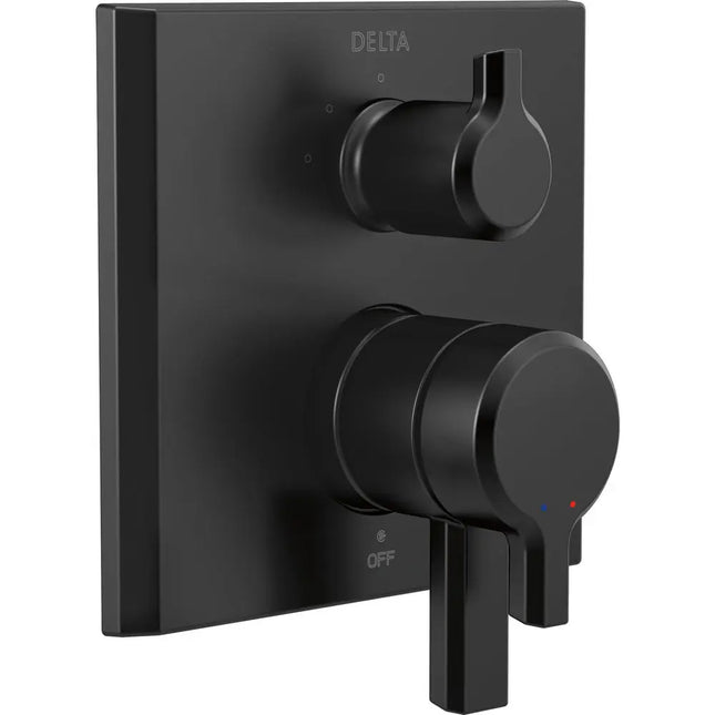 Delta 14 Series Integrated Diverter Trim - 6 Function Diverter T27899-BL - Plumbing Market