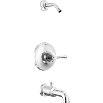 Delta 14 Series Tub Shower Trim - Less Head T14484-PR-LHD - Plumbing Market