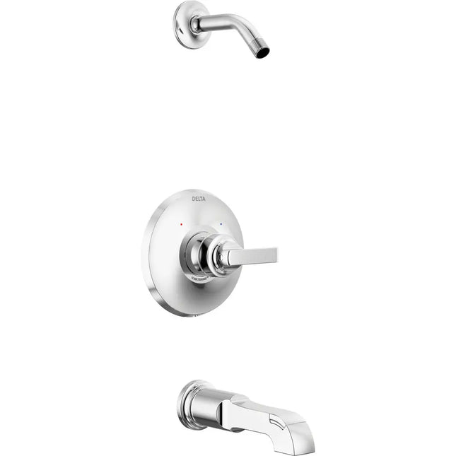 Delta 14 Series Tub Shower Trim - Less Head T14489-PR-LHD - Plumbing Market