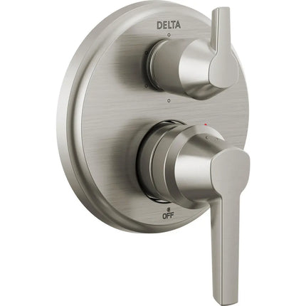 Delta 14S Integrated Diverter Trim - 6 Setting T24971-SS-PR - Plumbing Market