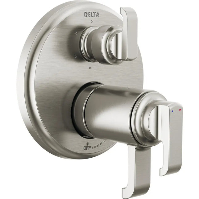 Delta 17T Series Integrated Diverter Trim 6-Se T27T989-SS-PR - Plumbing Market