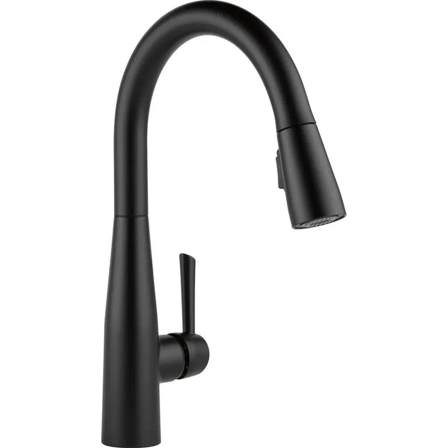 Delta Single Handle Pull-Down Kitchen Faucet 9113-BL-DST - Plumbing Market