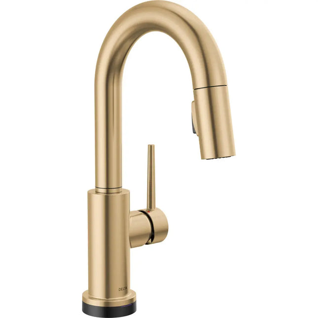 Delta Trinsic Bar Pulldown Touchless Kitchen Faucet Cz 9959TL-CZ-DST - Plumbing Market