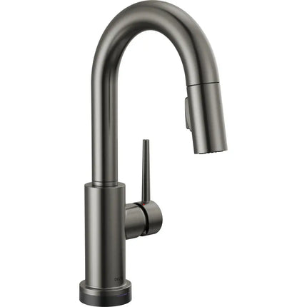 Delta Trinsic Bar Pulldown Touchless Kitchen Faucet Ks 9959TL-KS-DST - Plumbing Market