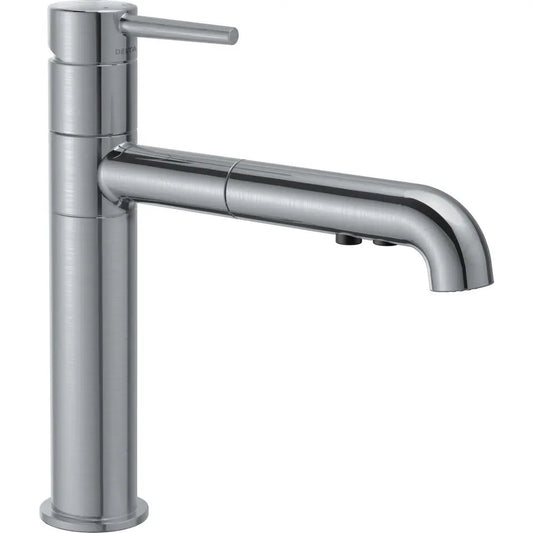 Delta Trinsic Pull Out Kitchen Faucet (best kitchen faucet)